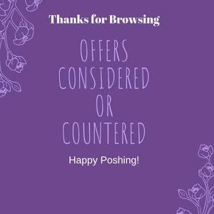 Reasonable offers considered